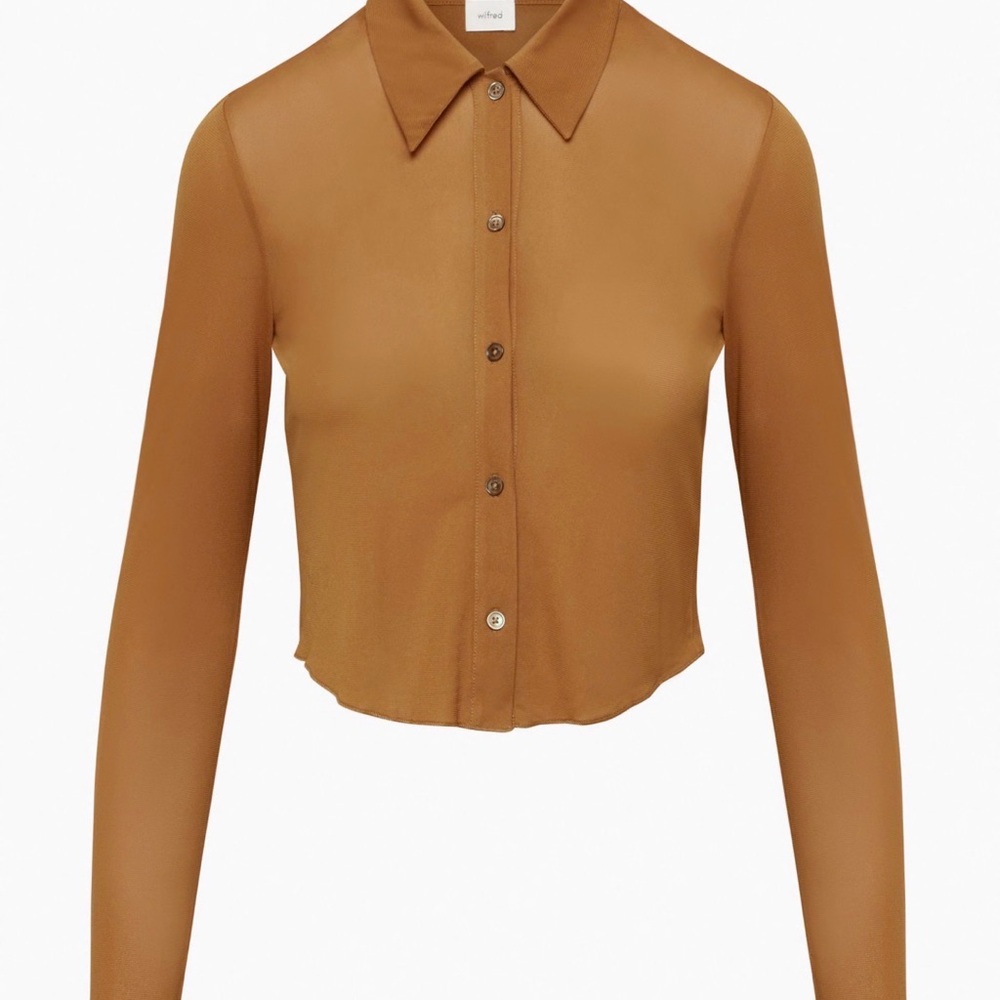 Wilfred Pose Waist Mesh Shirt